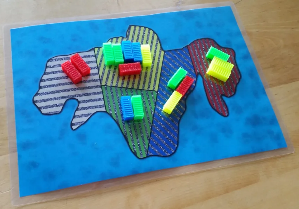 Các quân cờ cho trò chơi boardgame Container