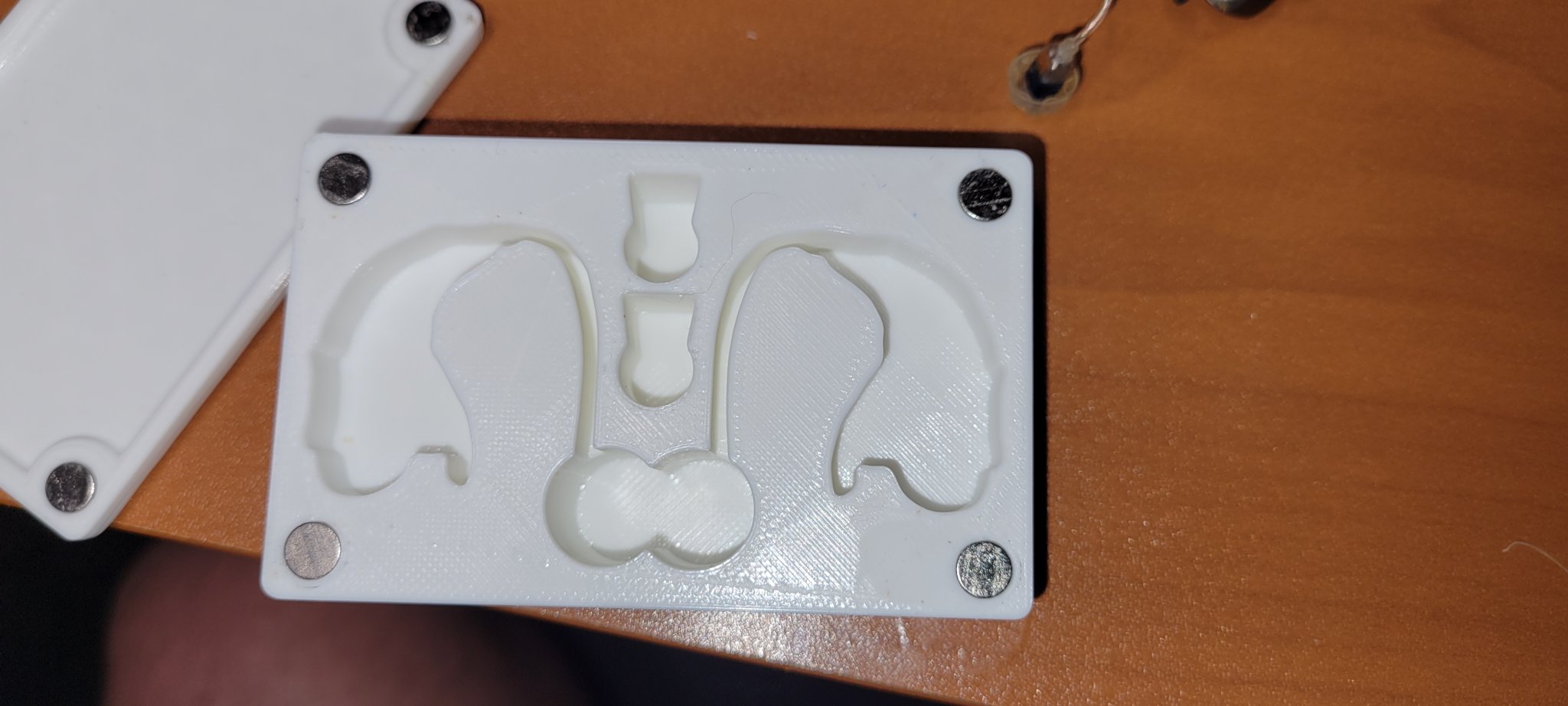 Hộp đựng máy trợ thính Oticon More với pin 312