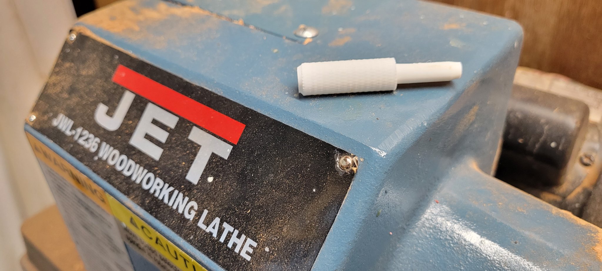Chốt chỉ định cho máy tiện gỗ Jet Lathe