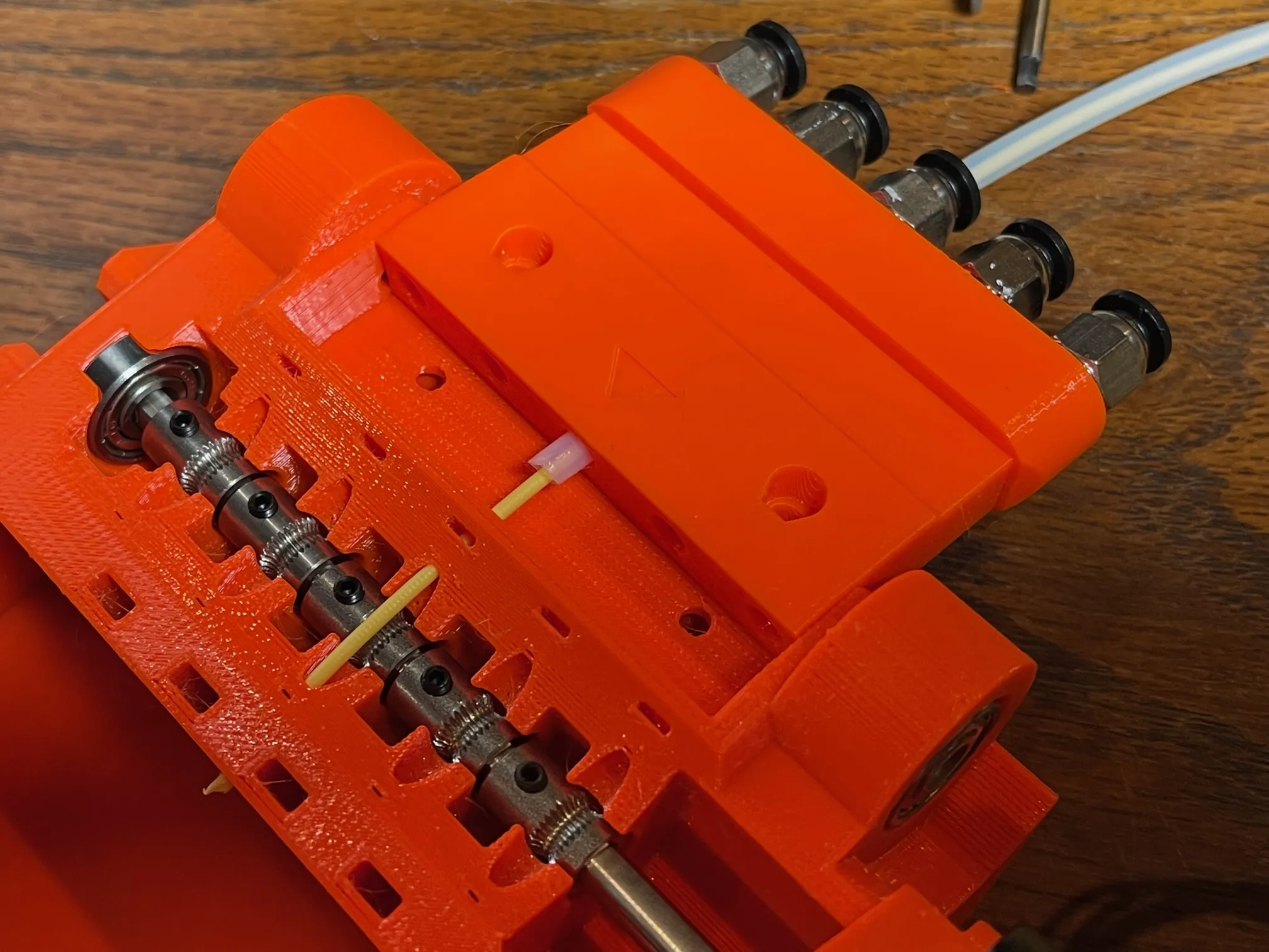 Kết nối phía sau PC4M10 cho MMU3