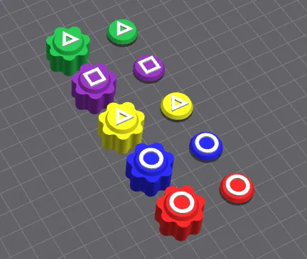 Nhân vật trò chơi mực mùa 2 - Game 2-3