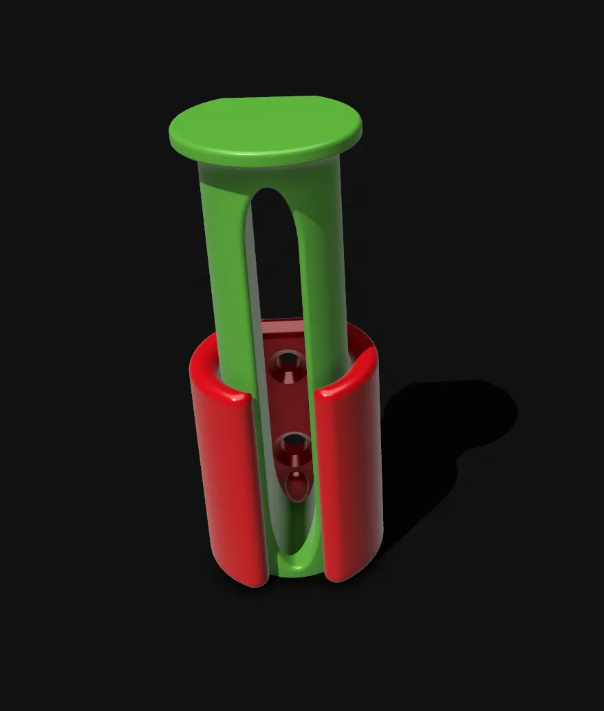 Móc treo dưới bàn có thể thu gọn dễ dàng