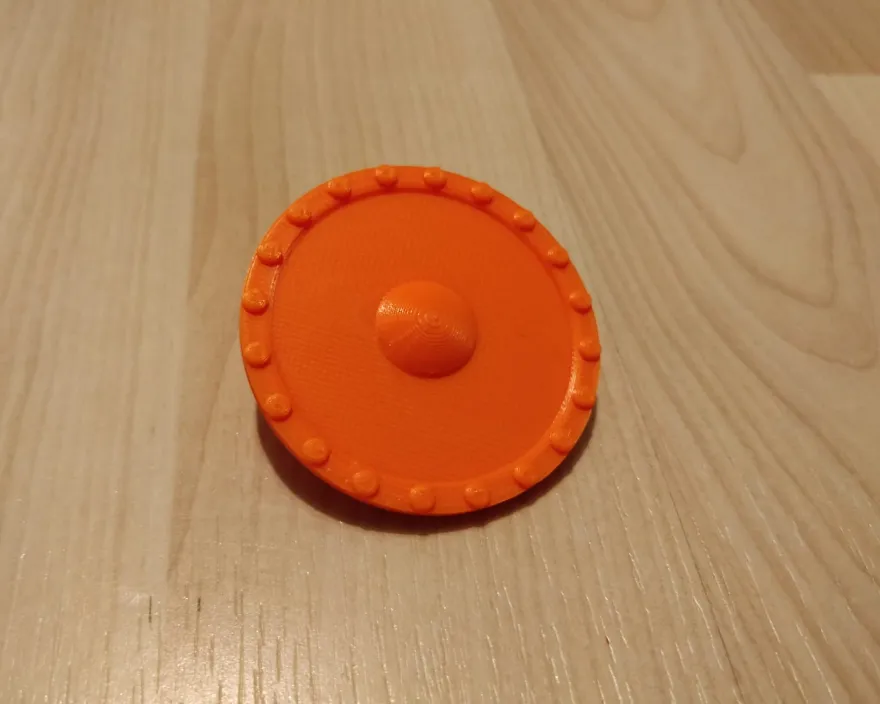 Khiên tròn một tay cho nhân vật Dummy 13