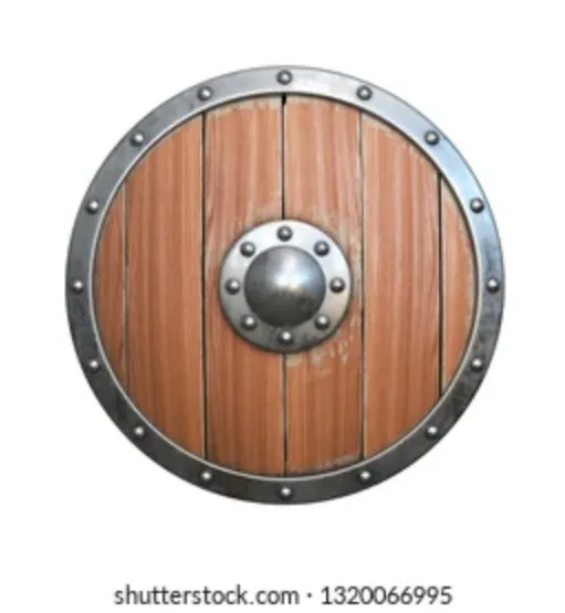 Khiên tròn một tay cho nhân vật Dummy 13