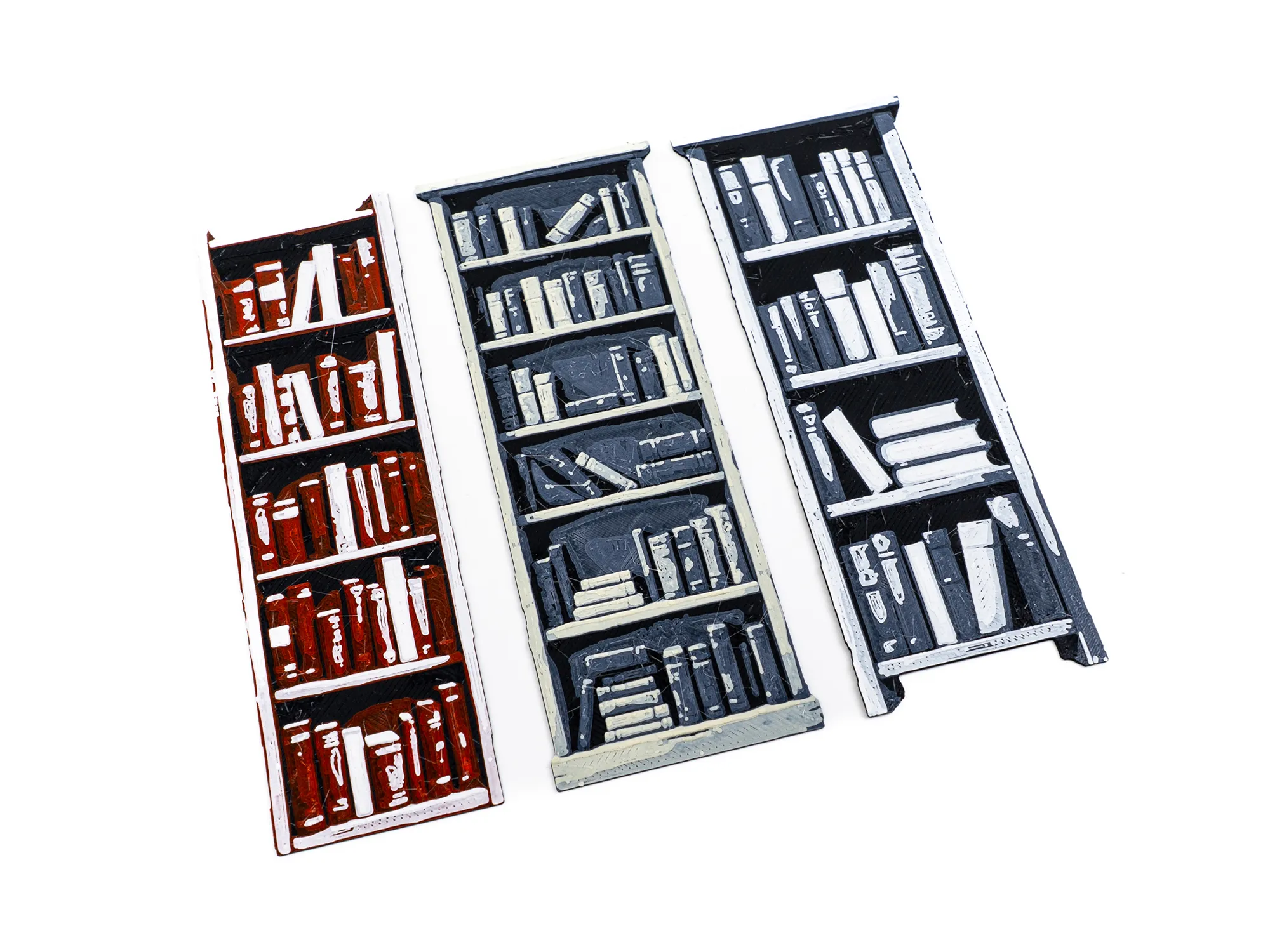 Giá sách mini đánh dấu vị trí trong từng câu chuyện