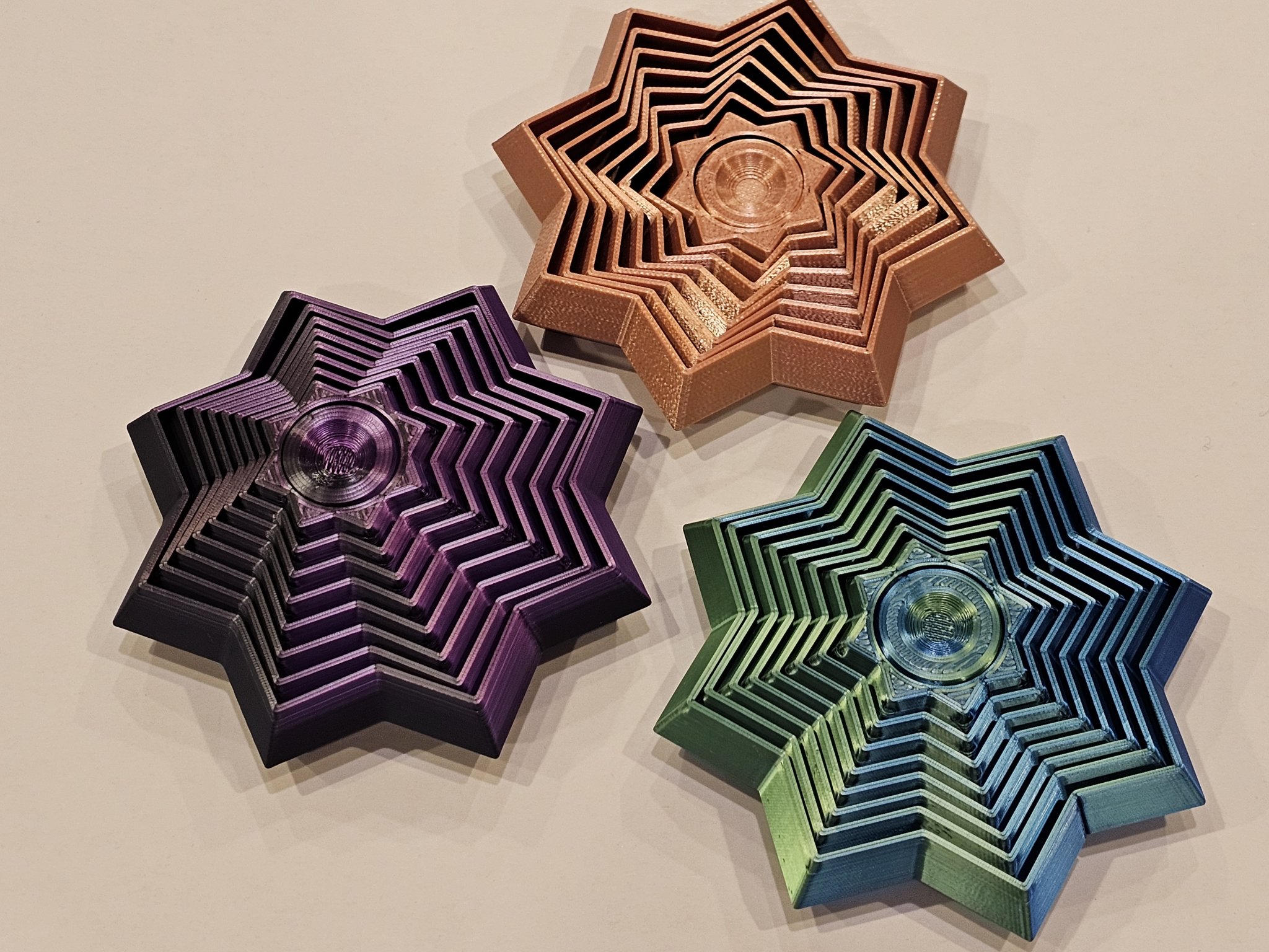 Spinner Fidget Sao Linh Hoạt Star Flex