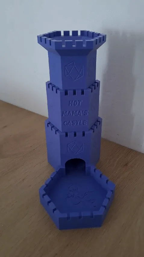 Tháp xúc xắc từ tính gập lại tiện lợi