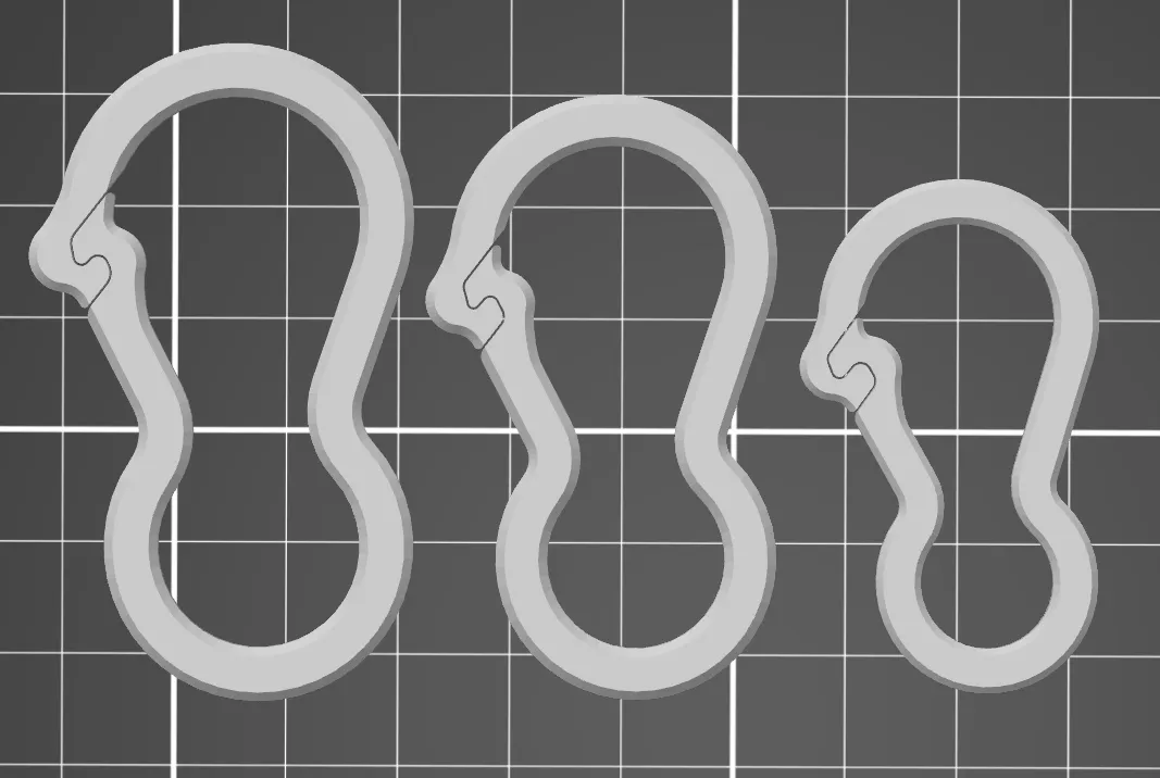 Móc Carabiner E số #0014