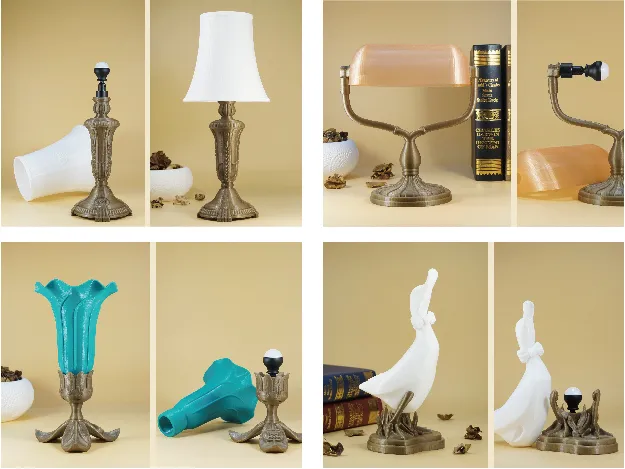 Đèn bàn hình rùa in 3D trang trí nội thất