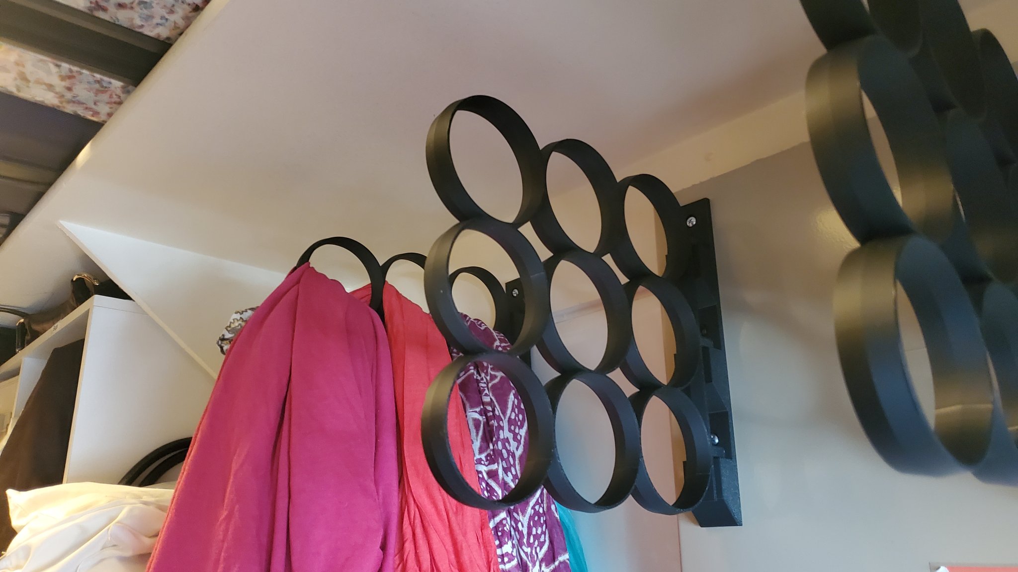 Giá treo tủ tháo rời cho khăn quàng, thắt lưng, cà vạt