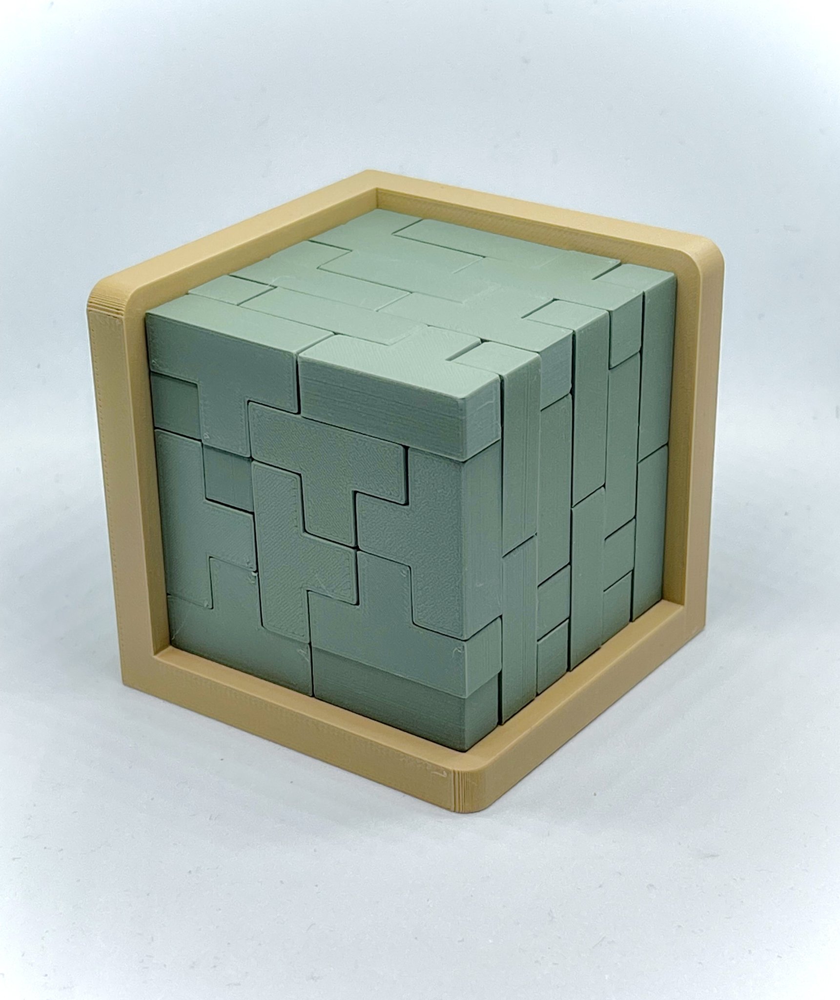 Câu đố não 54 mảnh ghép hình khối hoàn hảo