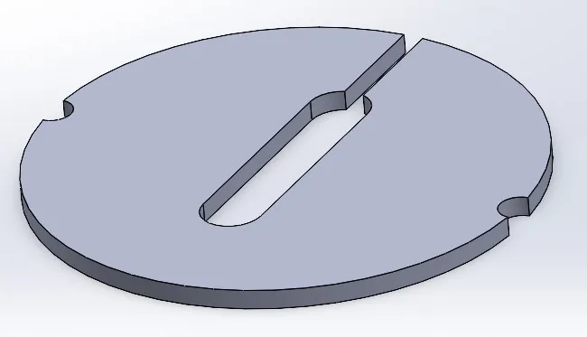 Bảng chèn cho máy cưa băng Harbor Freight