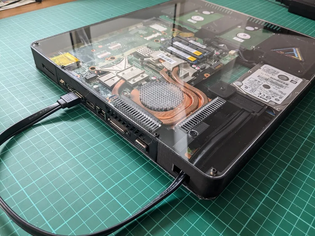 Hộp bóng trưng bày linh kiện laptop HP Pavilion dv7-3150el