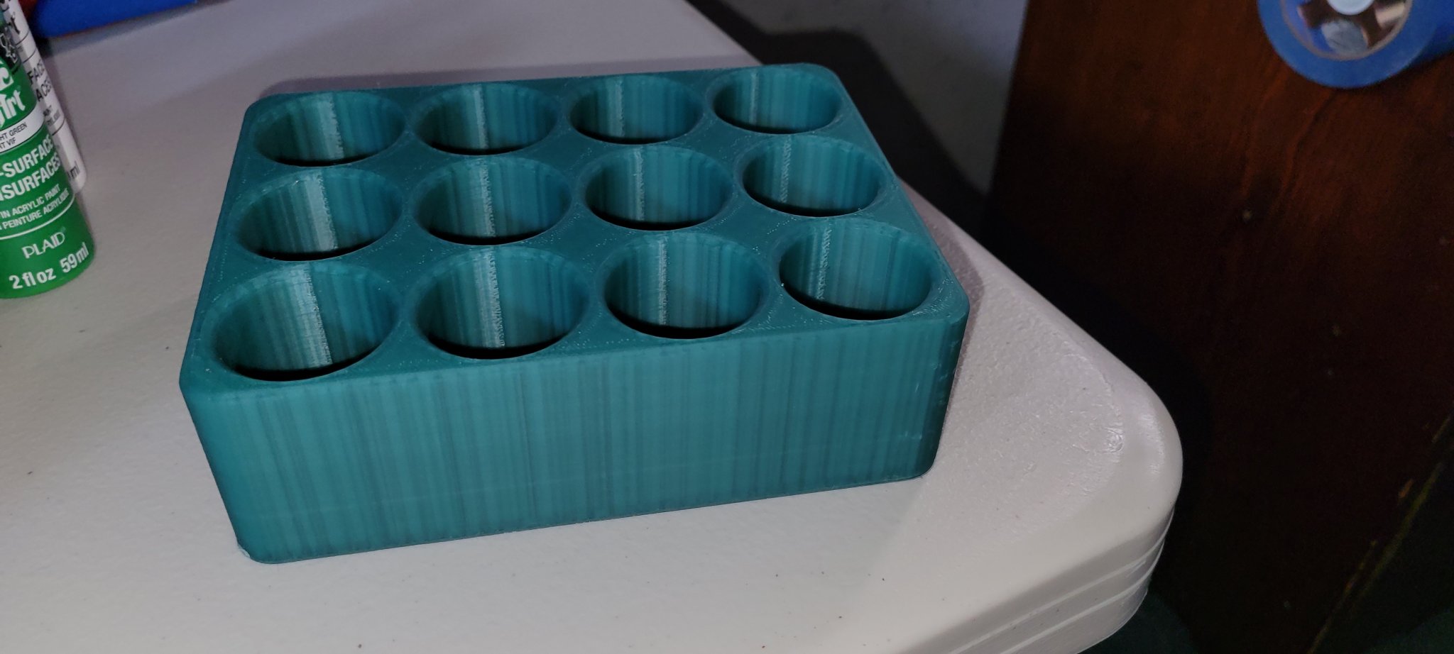 Giá đỡ chai sơn acrylic 2 oz.