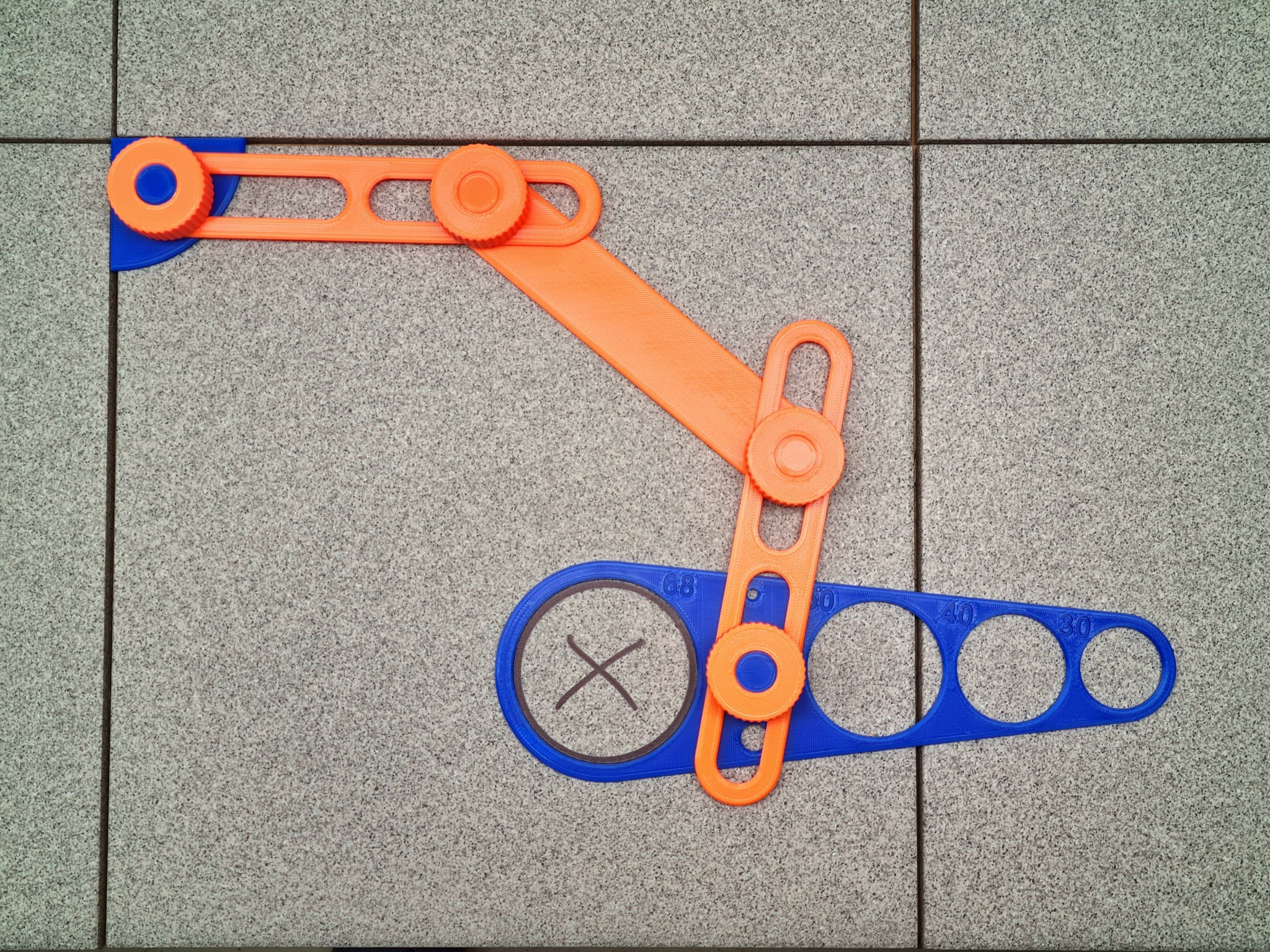 Thước đo khoan gạch điều chỉnh 50/65 cm