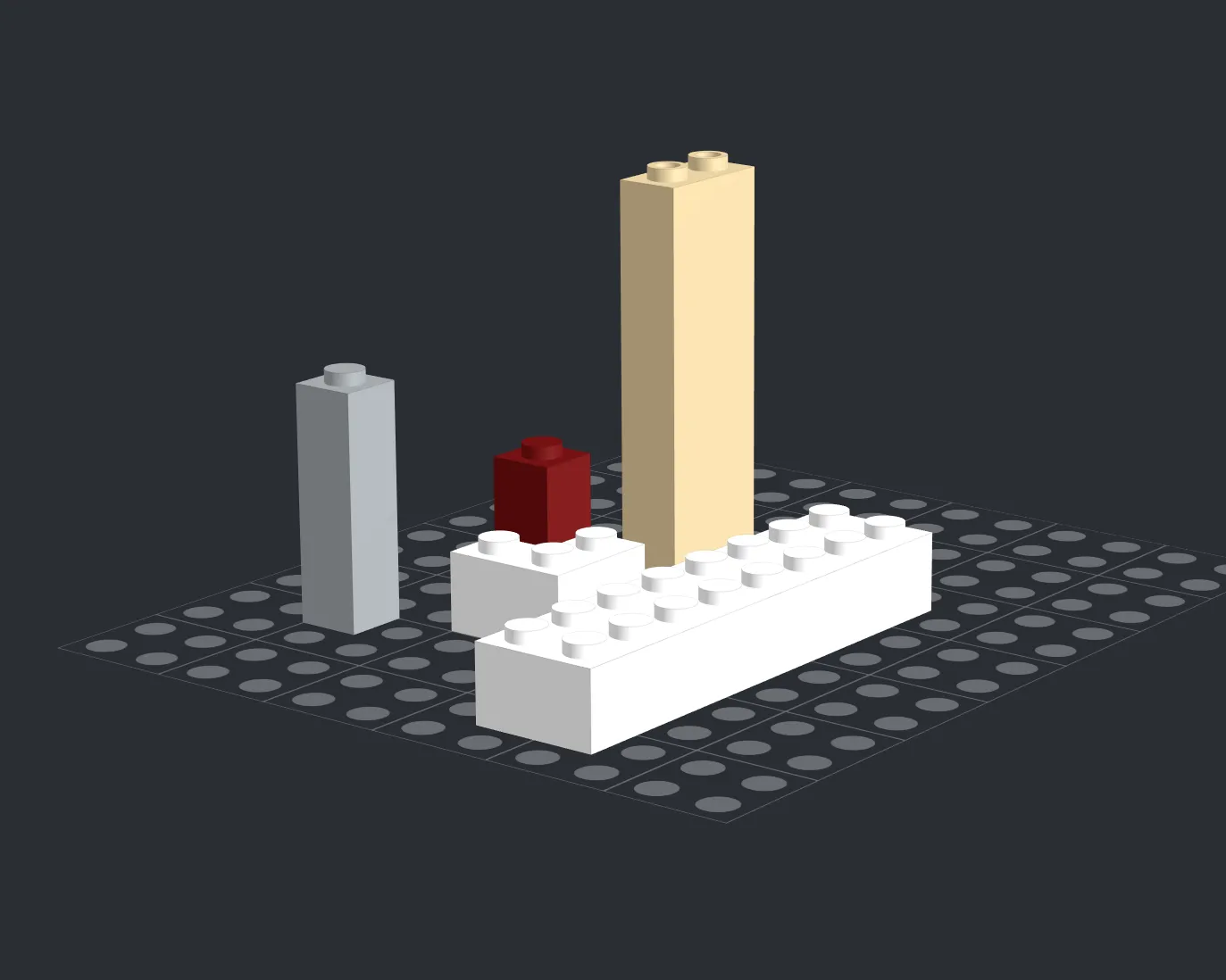 Gạch LEGO thông thường từ ứng dụng LEGO Studio