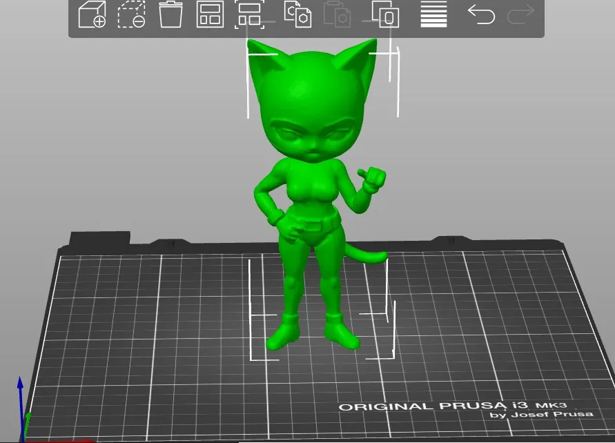 Mô hình nhân vật Cat Woman Minix chi tiết