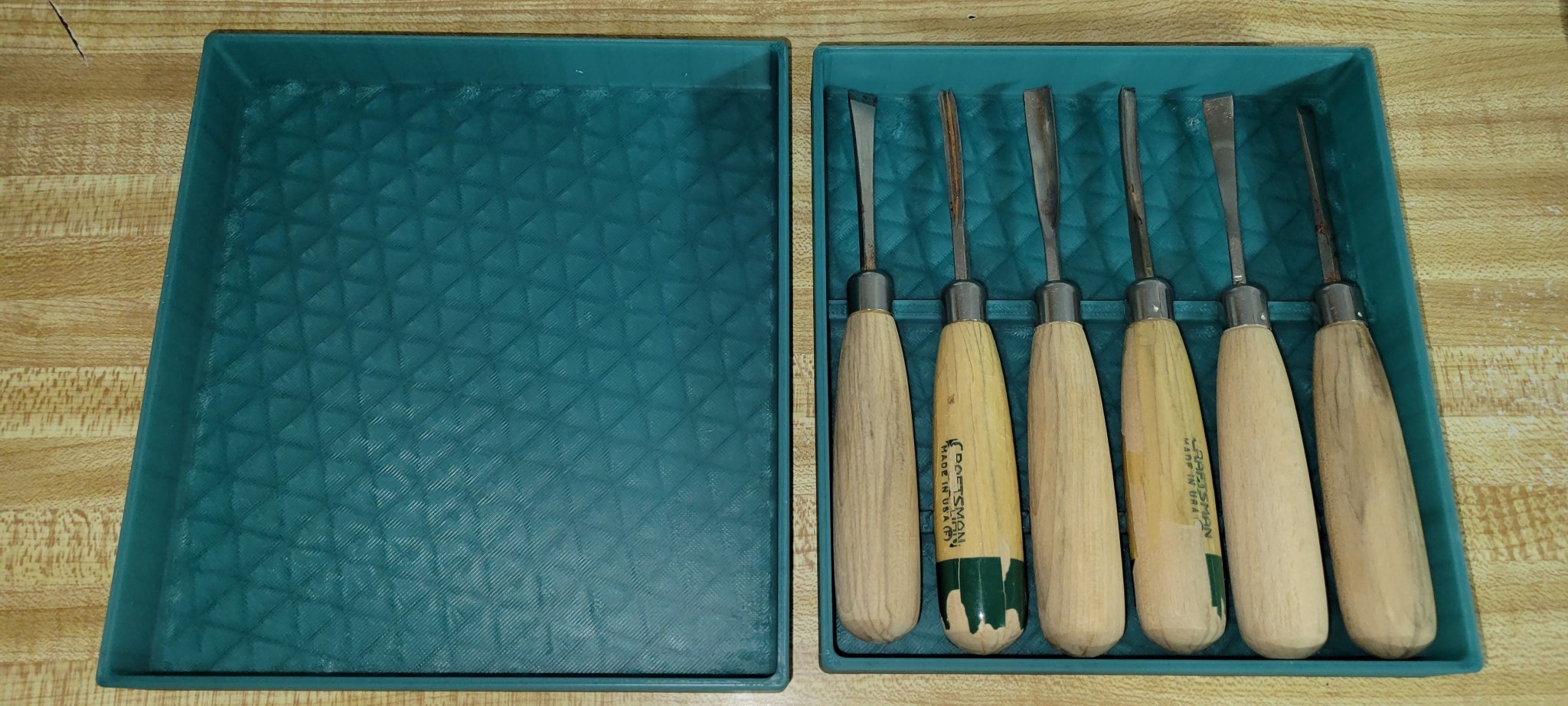 Hộp đựng dao khắc gỗ 6 chiếc