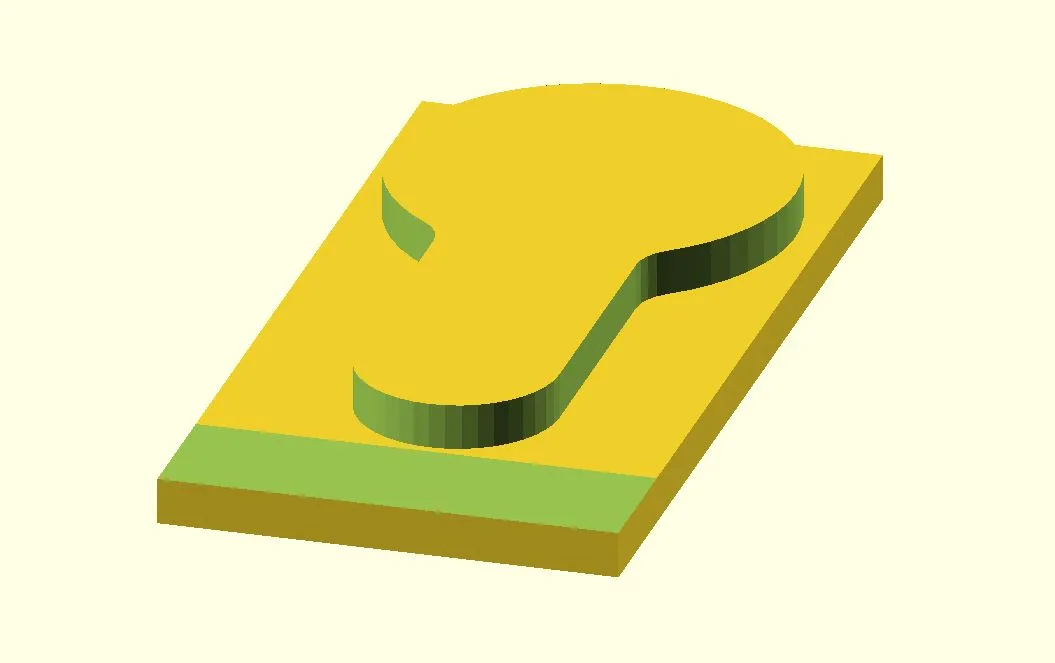 Giá treo hình ảnh kiểu khóa trên tường với khối âm