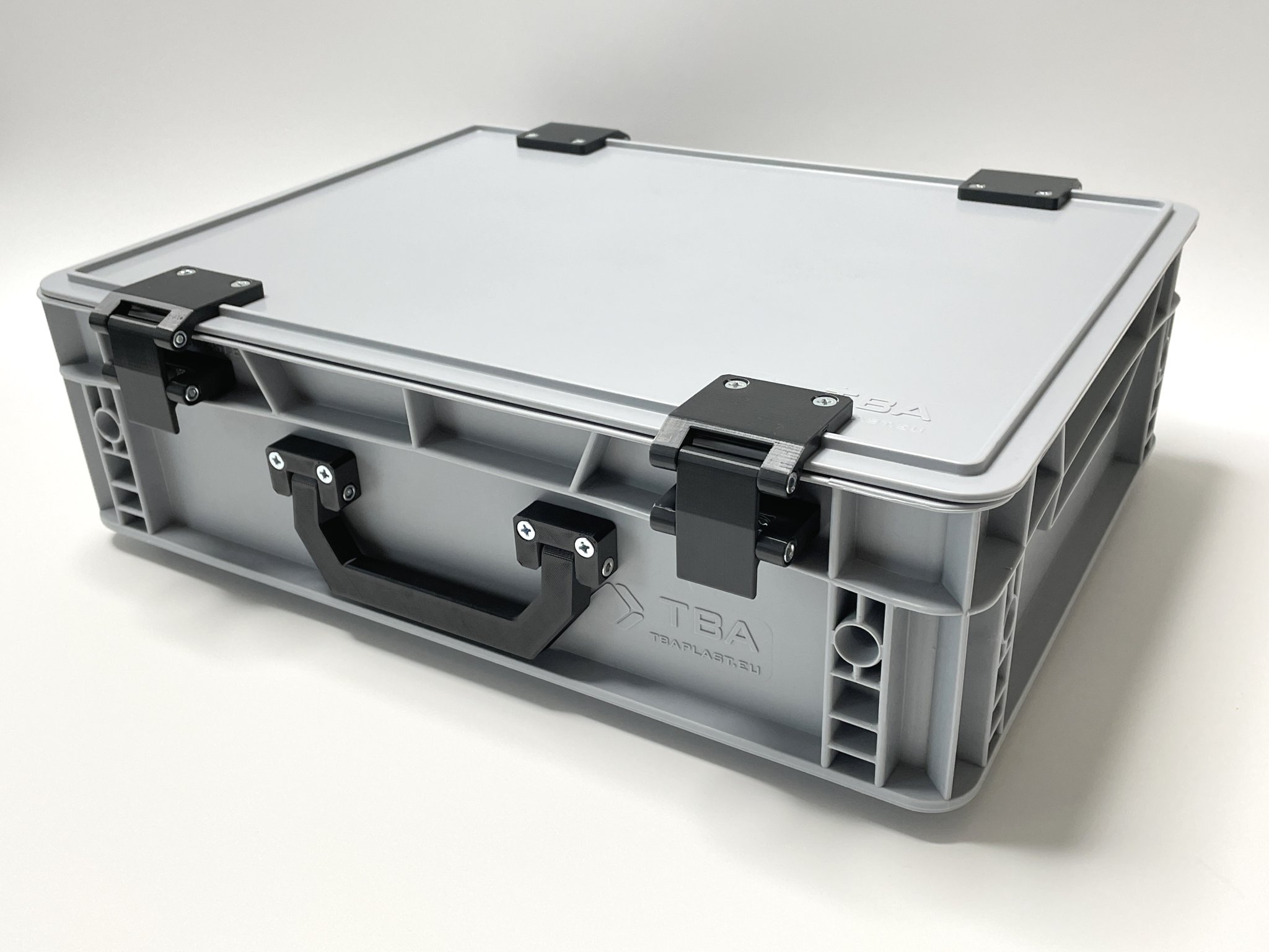 Eurobox (Thùng Euro) Phần cứng (Bản lề, Tay cầm, Chân, Khóa kẹp)