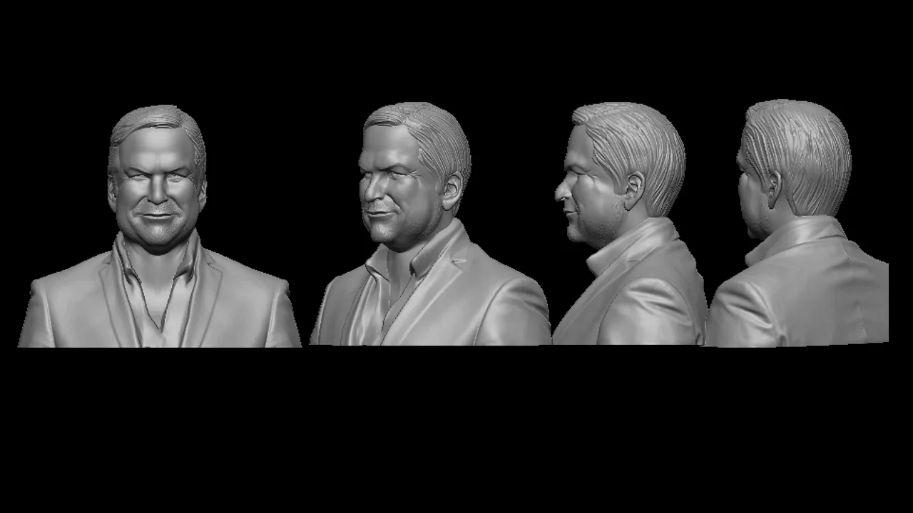 Tượng bán thân Stuttering John Melendez