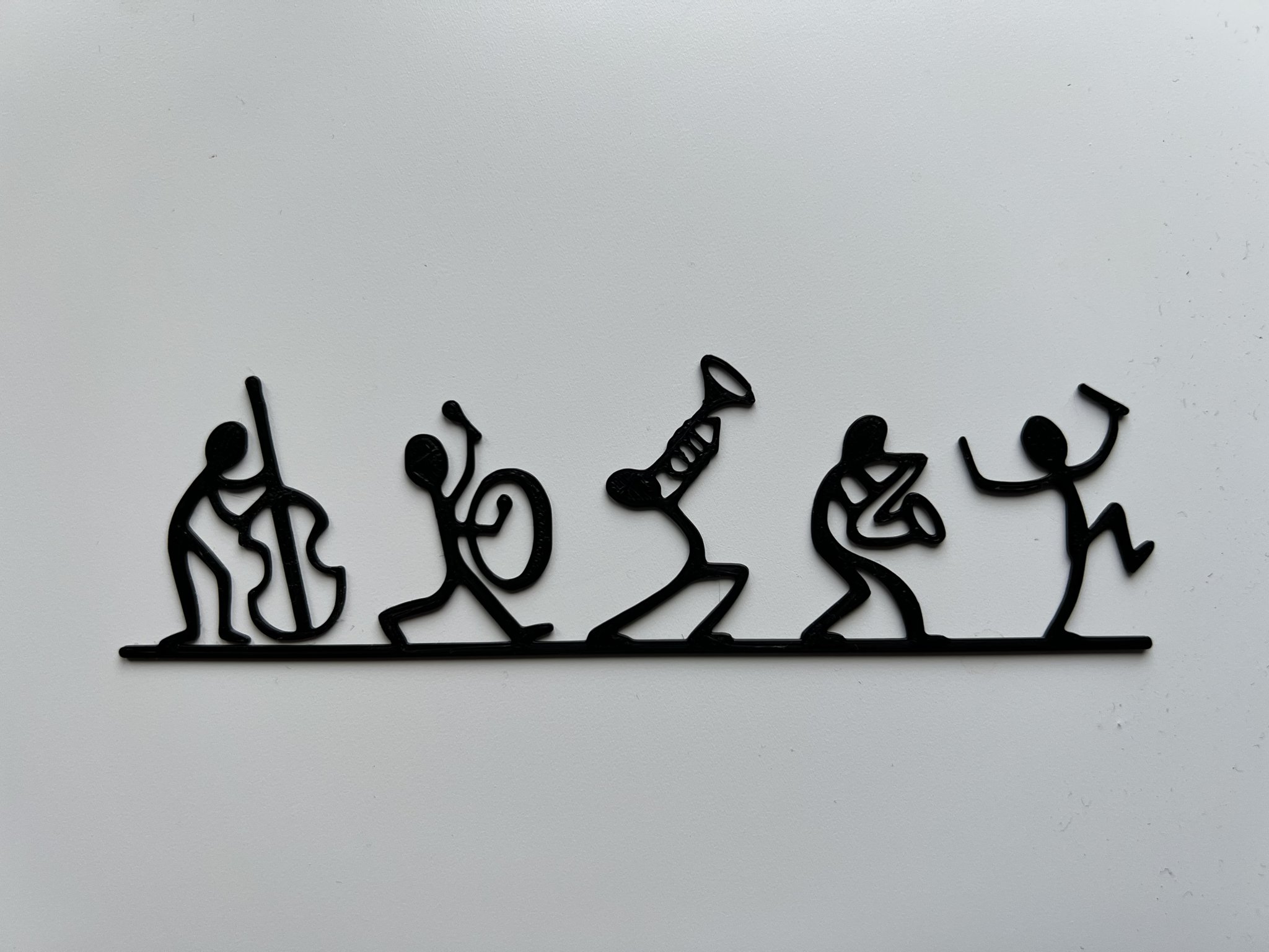 Nghệ thuật treo tường ban nhạc âm nhạc #1