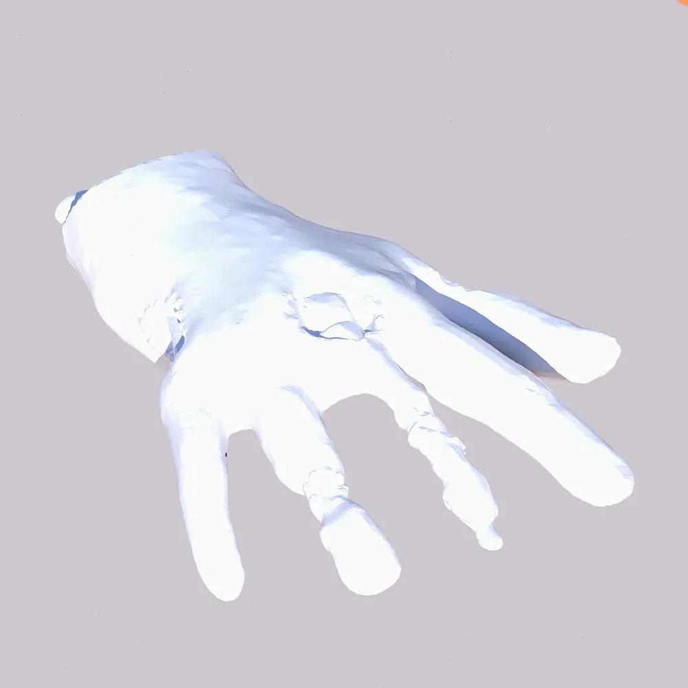 Cụ tay máu rùng rợn cho Halloween