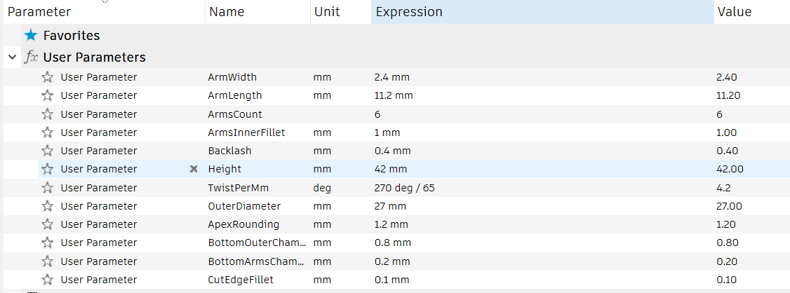 Thêm một Hình Nón Xoắn Ốc - Dạng Tham số (.f3d)