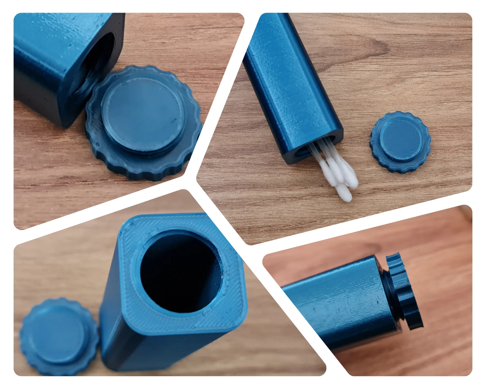 Bình đựng du lịch nhỏ nắp vít với 3 kích thước khác nhau