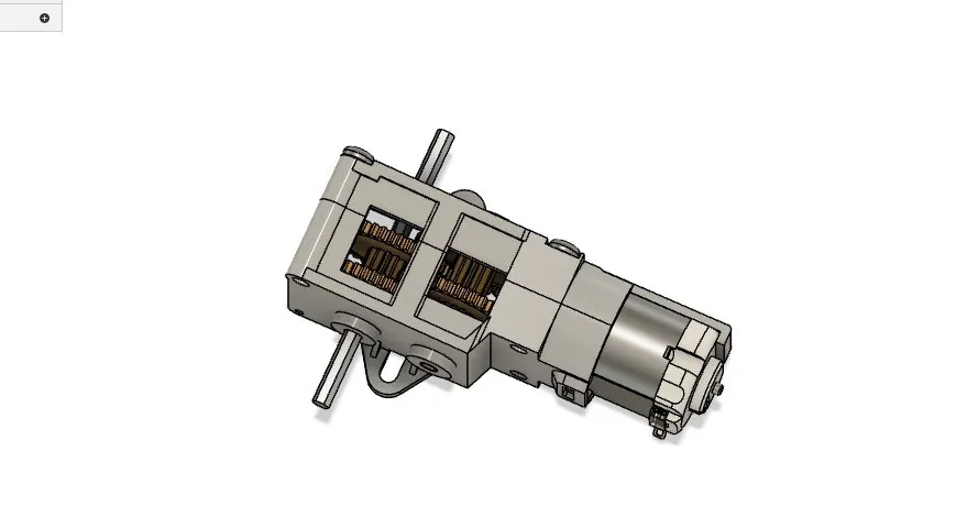 Hộp số cho xe điều khiển từ xa với động cơ nhỏ