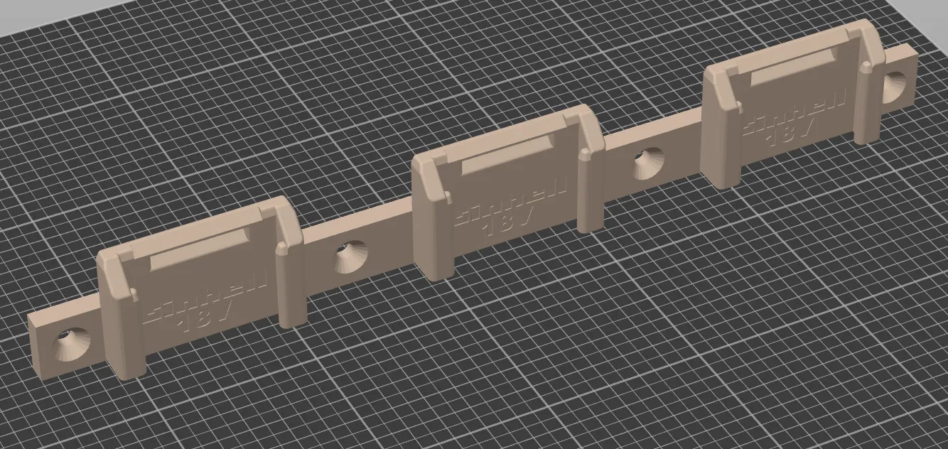 Giá đỡ pin Einhell 3X