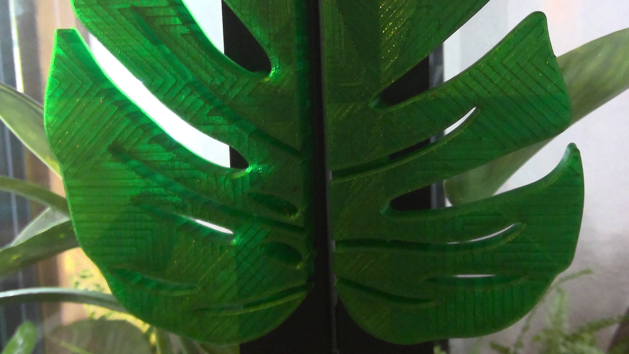 Tay cầm Monstera cho tủ Ikea Milsbo