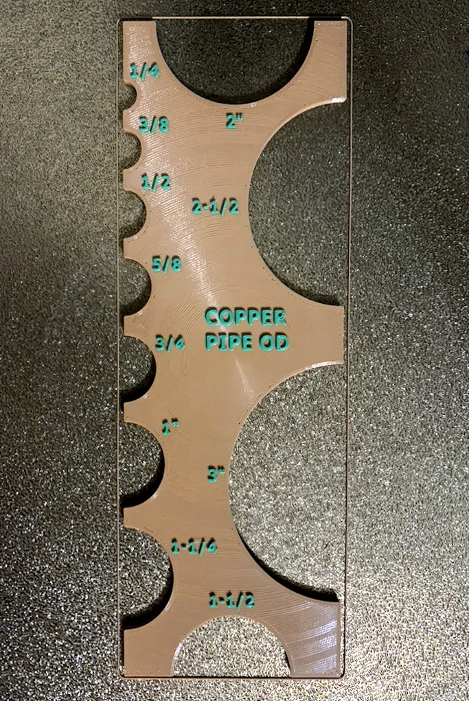 Thước đo đường kính ống đồng UFS-105, đo bên ngoài