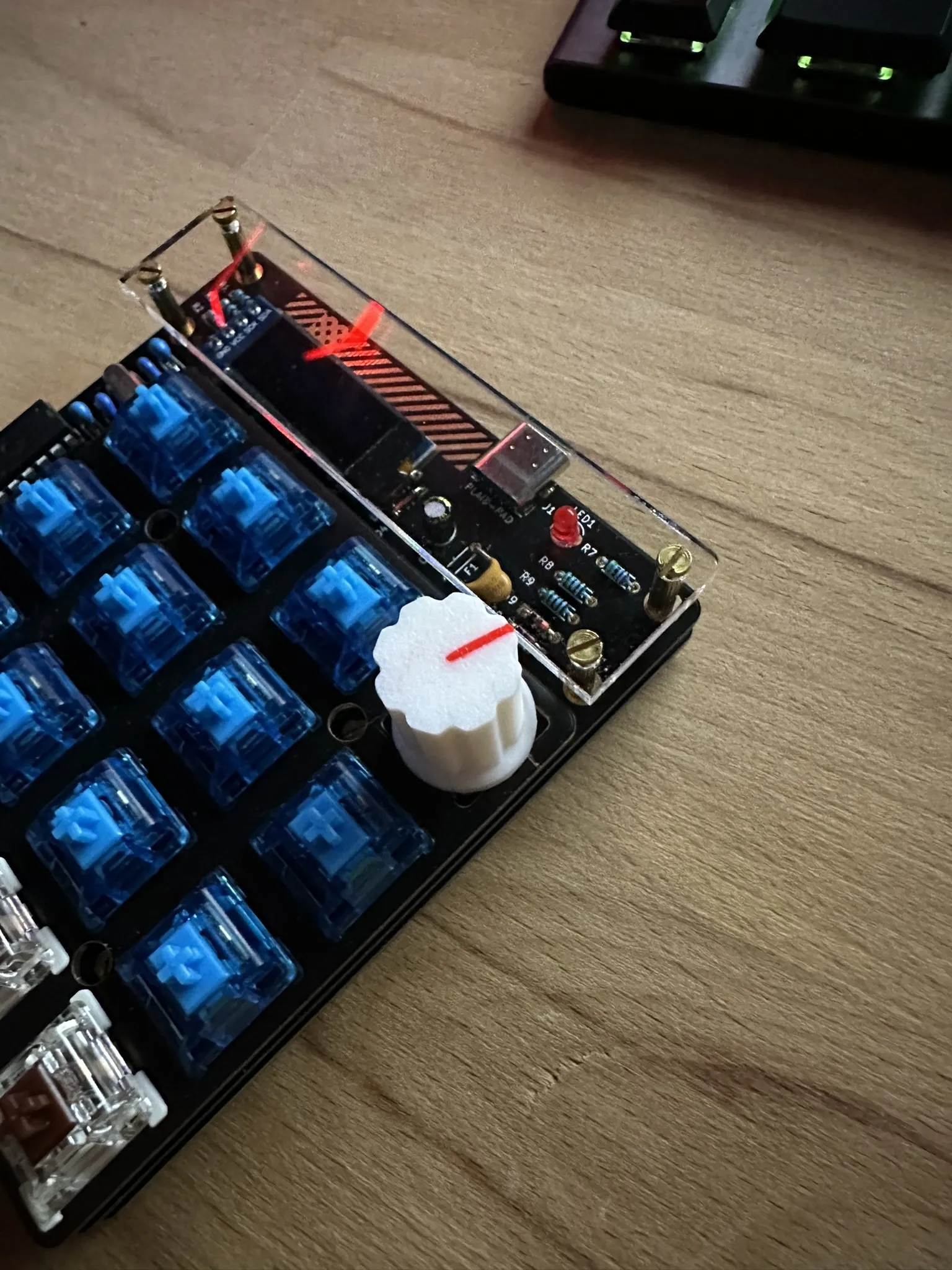 Núm điều chỉnh cho Encoder EC11 với Trục Bằng