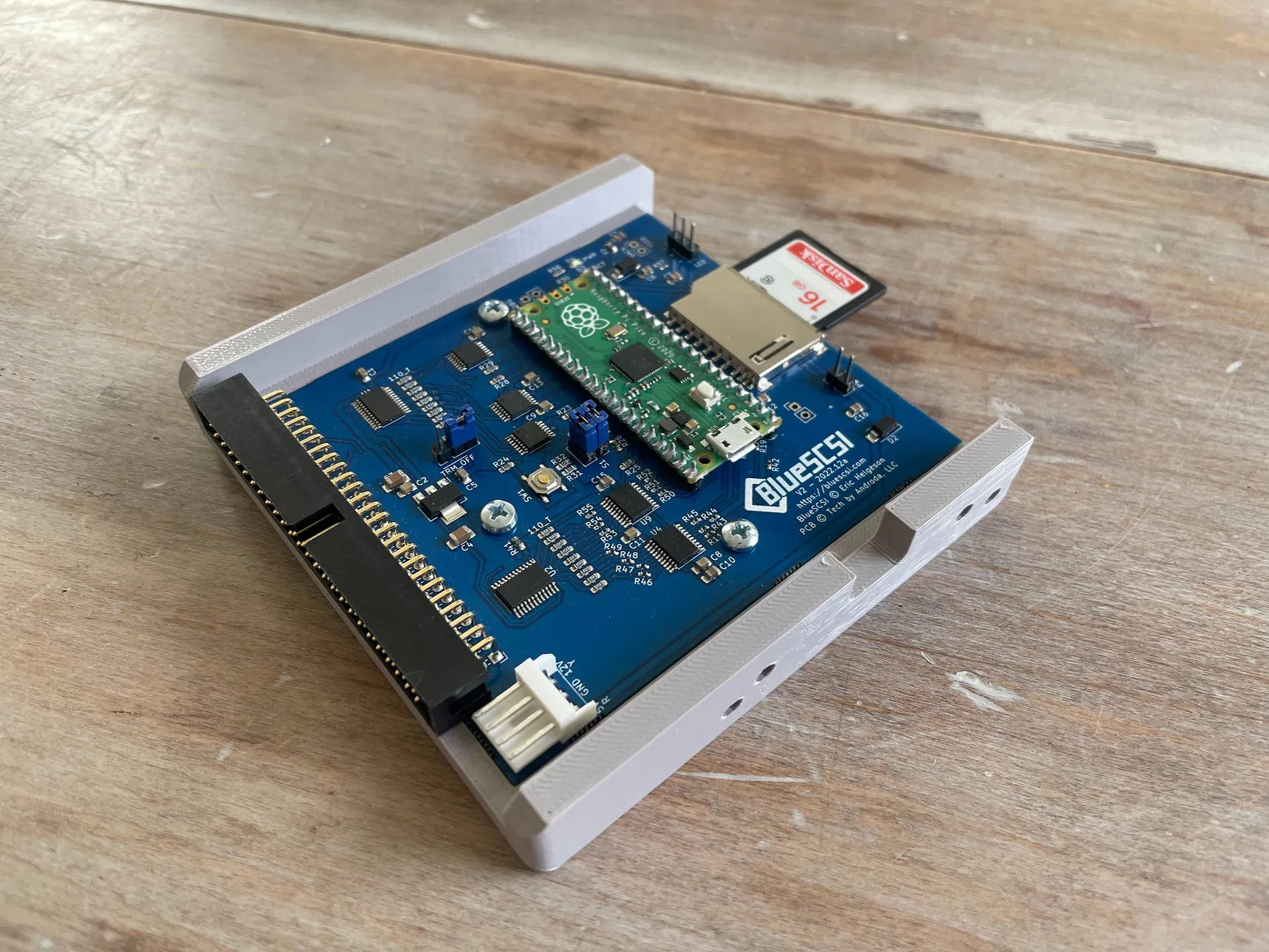 Giá đỡ ổ cứng cho BlueSCSI v2 2023.10a