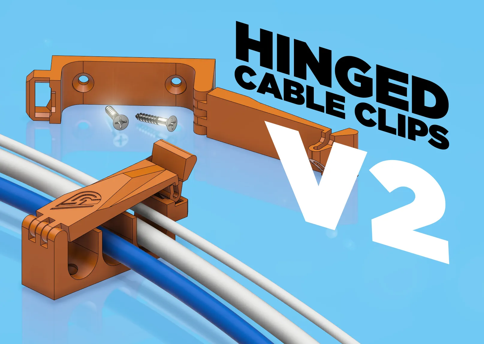 Kẹp Dây Có Bản Lề V2