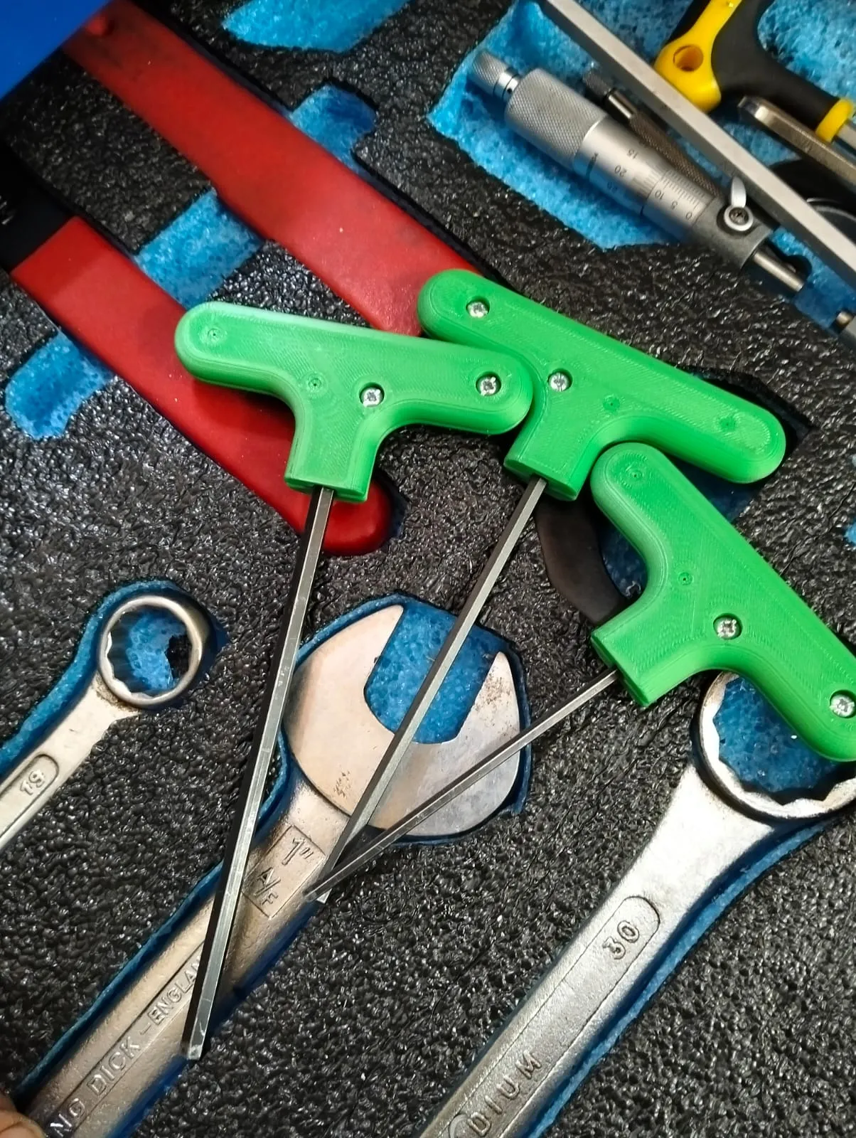 Tay cầm T-Handle cho chìa khóa Allen kiểu tham số