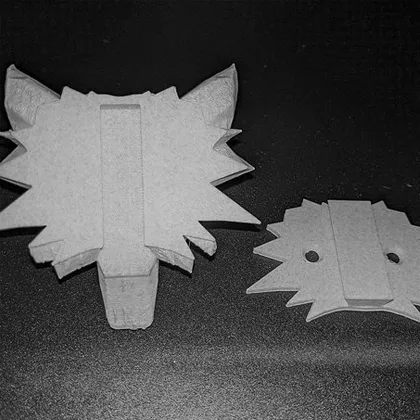 Móc treo chìa khóa/khăn tắm chủ đề Witcher treo tường