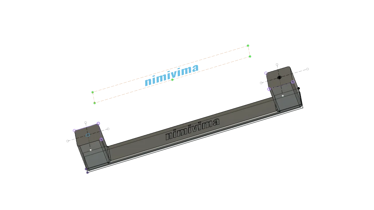 Tay nắm ngăn kéo / tay nắm cửa 180mm