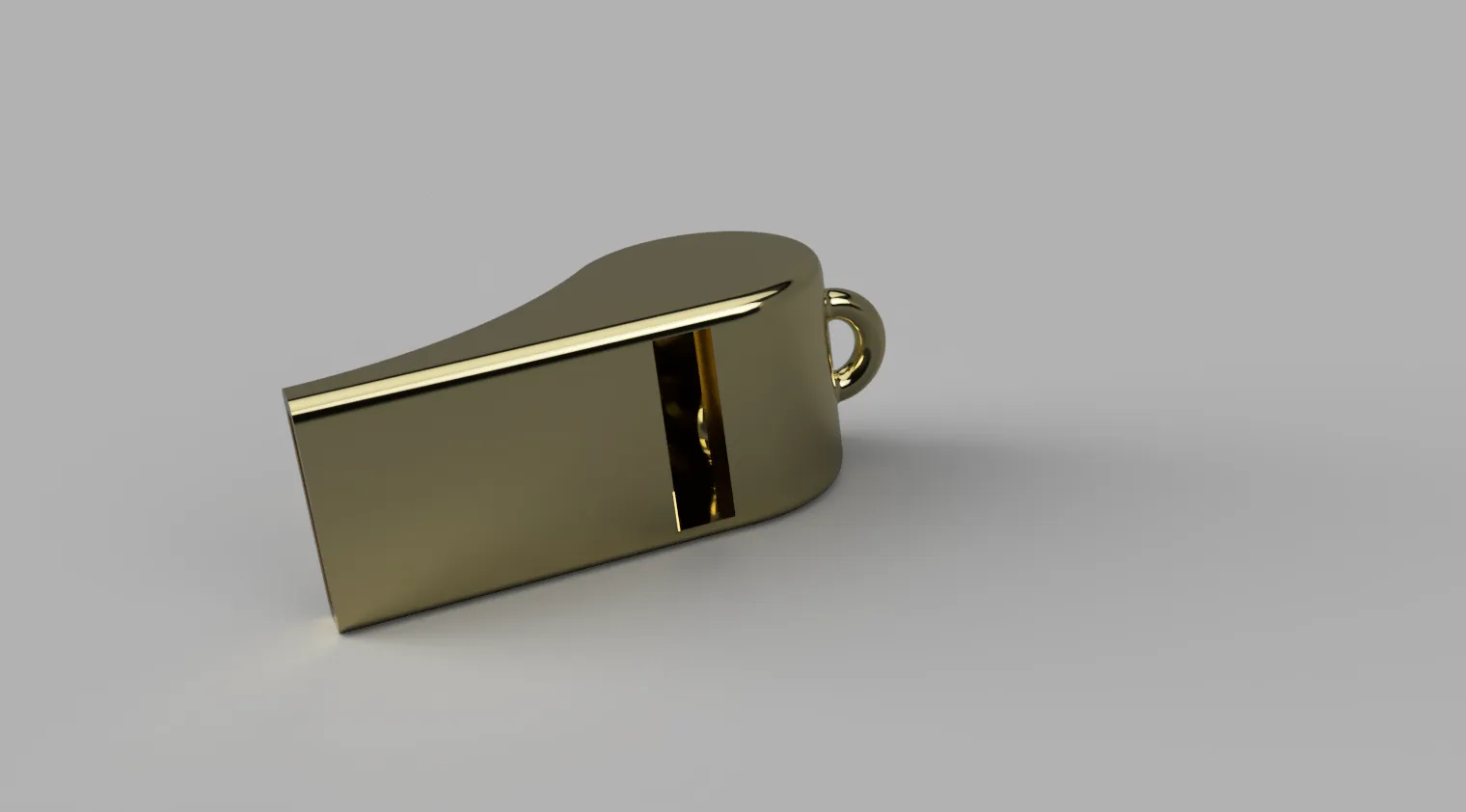 Còi trillerpfeife với quả bóng in 3D