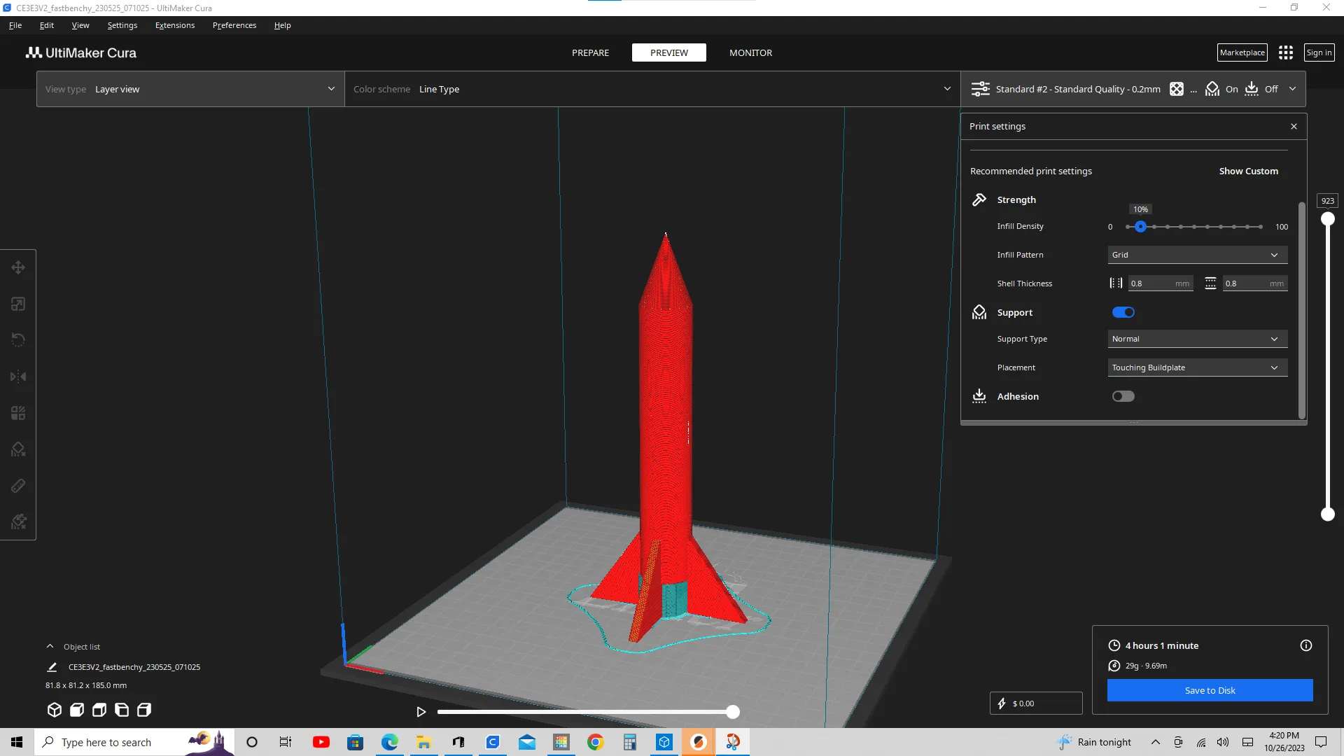 Tên lửa in 3D với chi tiết tinh xảo