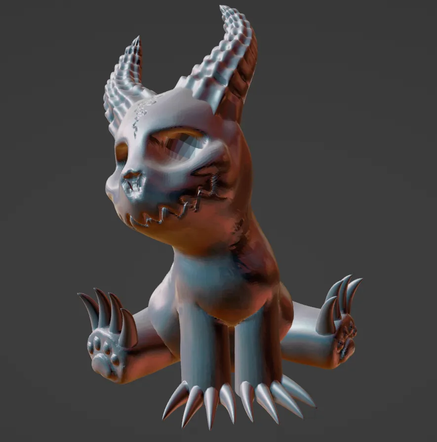 Chó địa ngục đáng sợ không cần hỗ trợ cho Halloween 2023