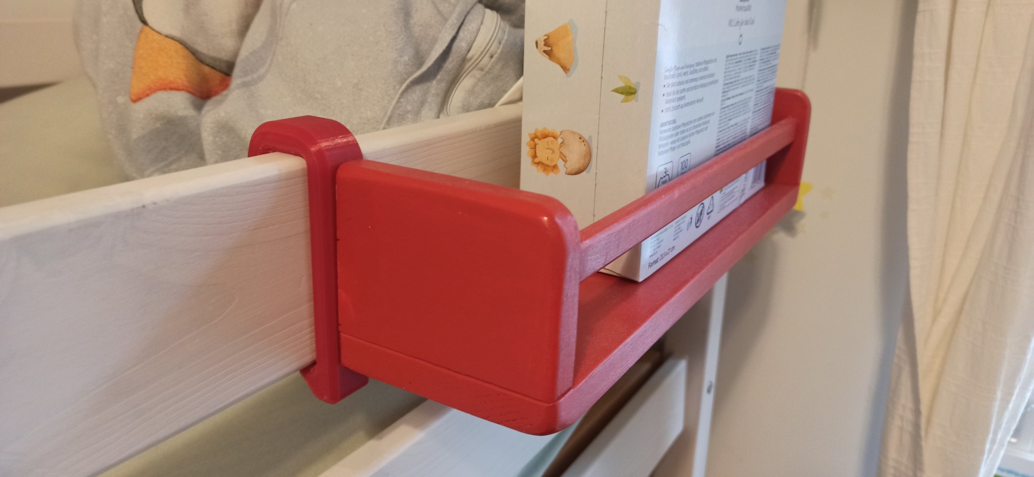 Móc giỏ dây có bảo vệ và lỗ khoét âm cho thanh treo