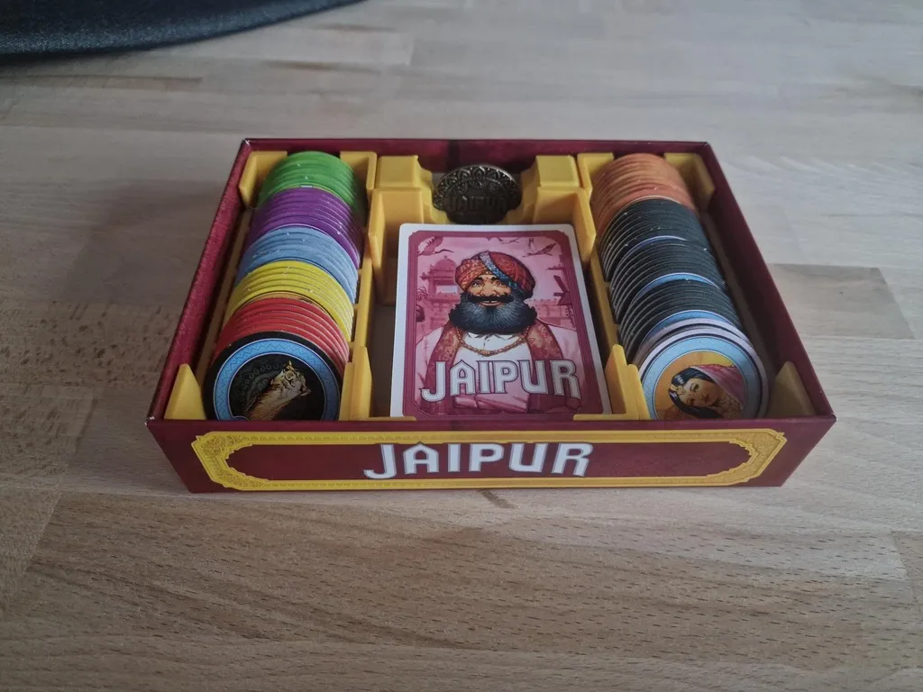 Giá đỡ đồng xu cho trò chơi Jaipur 2019