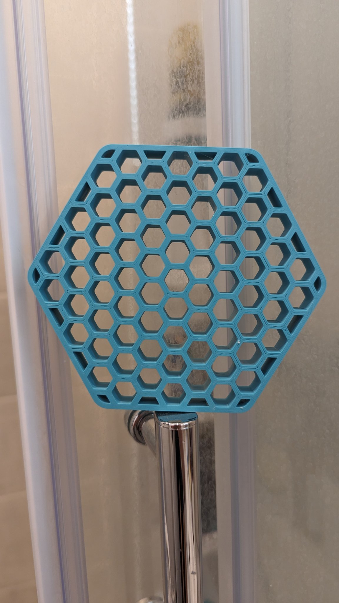 Giá đỡ gel tắm / dầu gội - lưới đối xứng