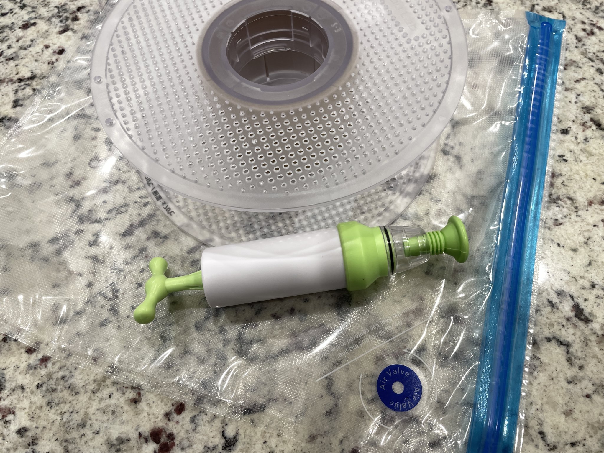 Bộ chuyển đổi túi hút chân không cho cuộn filament