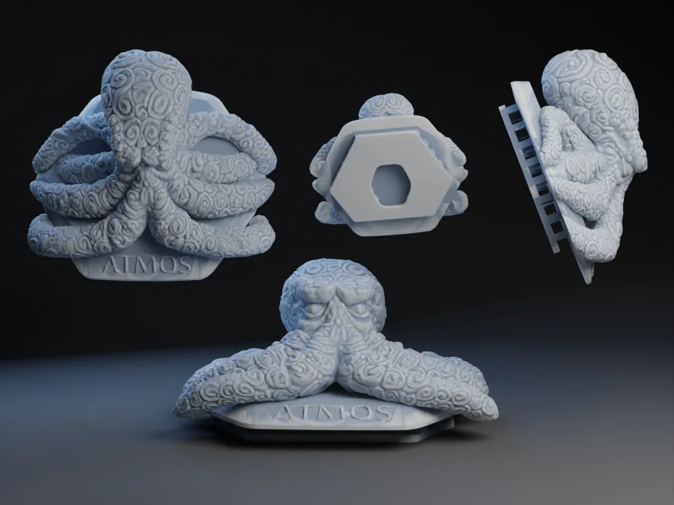 Biểu tượng bạch tuộc MasterLiquid ATMOS