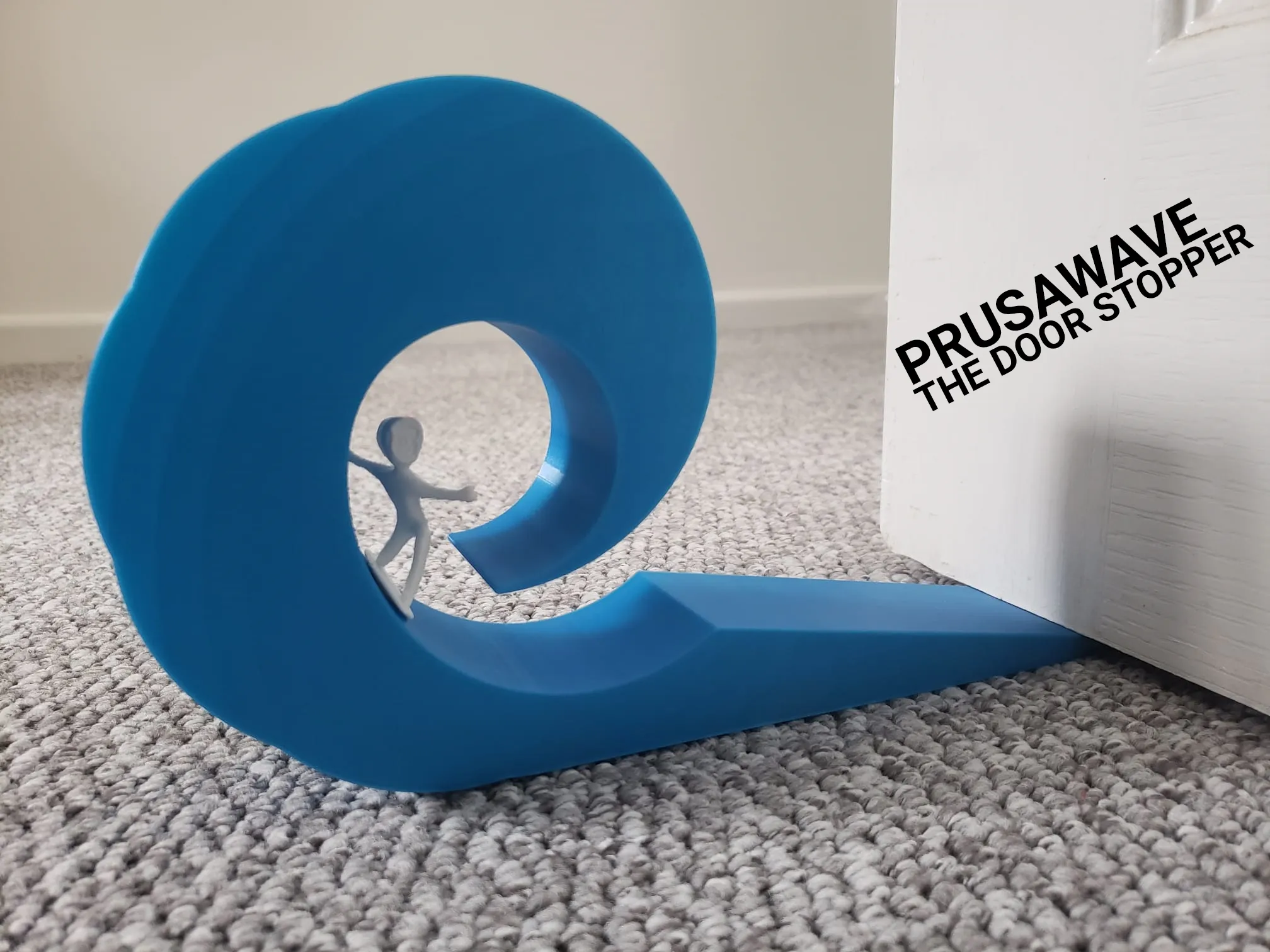Prusawave - Giá đỡ cửa hình nhân vật lướt sóng Josef Prusa