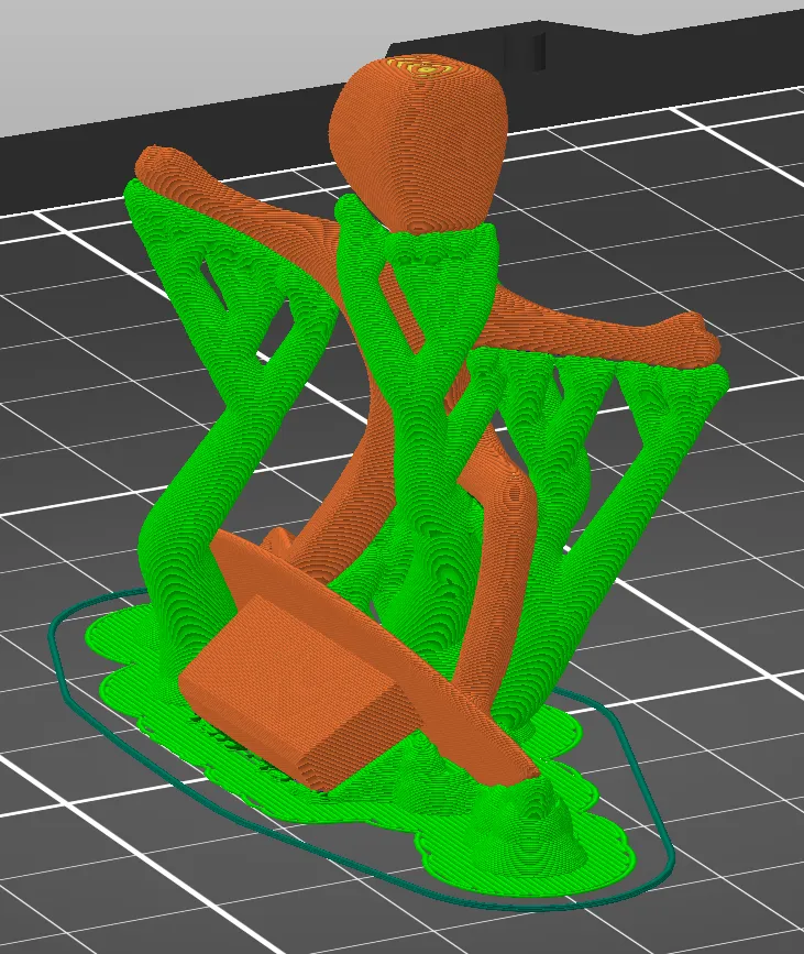 Prusawave - Giá đỡ cửa hình nhân vật lướt sóng Josef Prusa