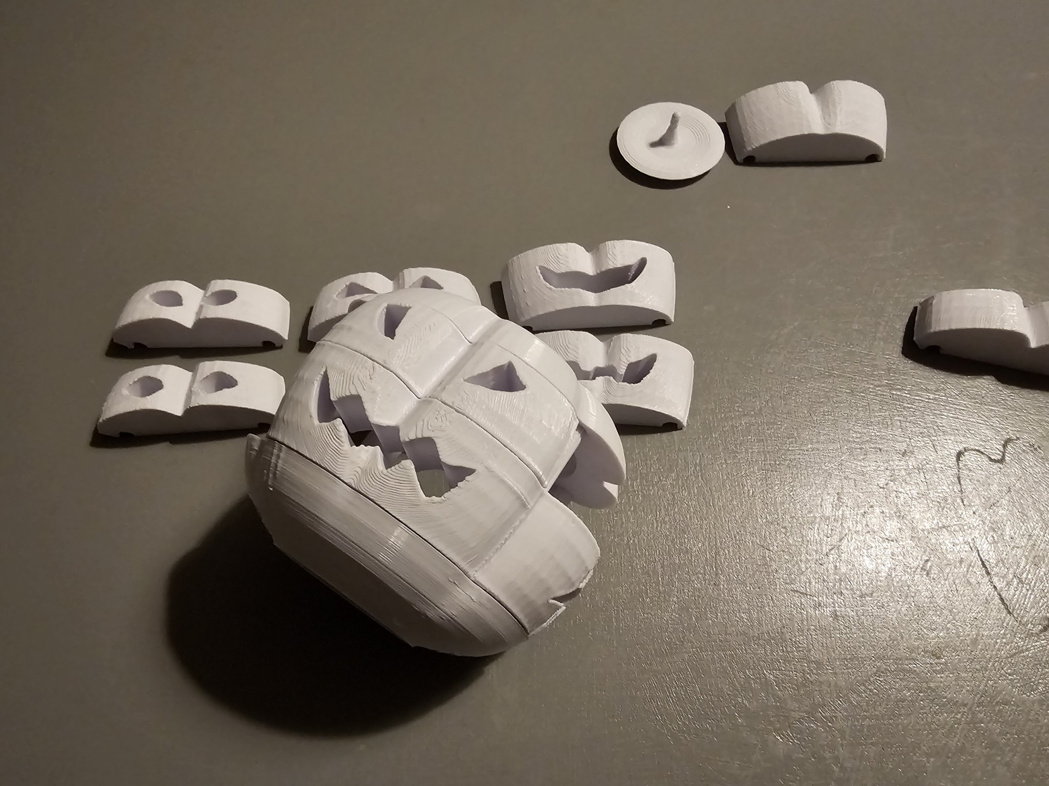 Đèn bí ngô Halloween mô-đun không cần hỗ trợ